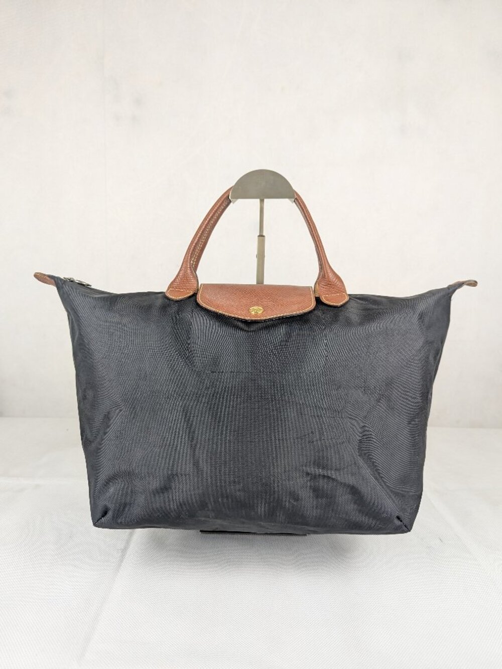 Longchamp Le Pliage Nylon Tote Bag Black – Pre-Owned – Clean – Ships Quickly